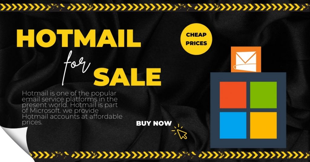 buy hotmail accounts