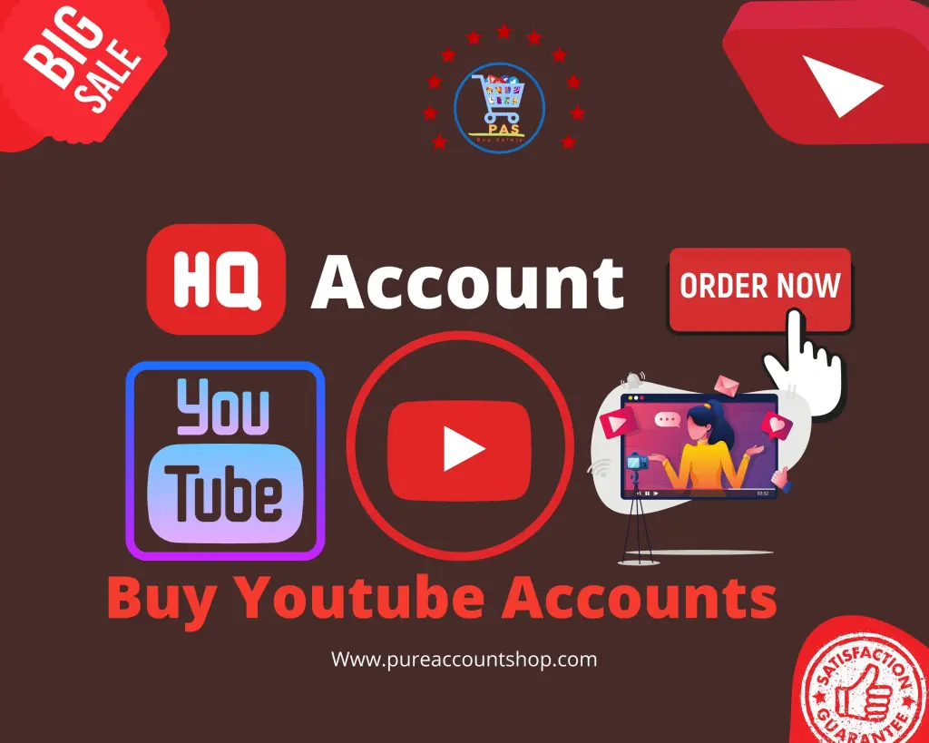 buy youtube pva accounts