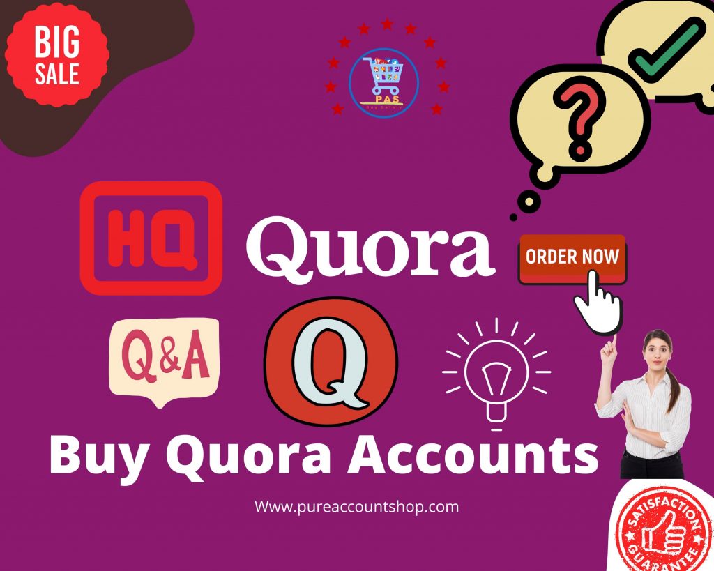 buy Quora account in bulk
